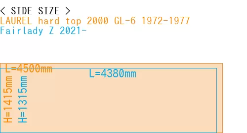 #LAUREL hard top 2000 GL-6 1972-1977 + Fairlady Z 2021-